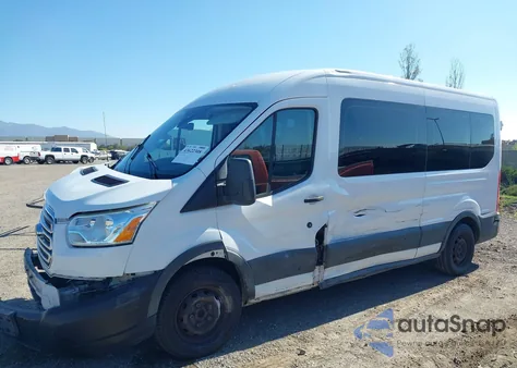2015 Ford Transit-350 Xlt from USA, damaged, VIN 1FBAX2CM3FKA53240